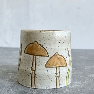 ☕🍄 Ceramic Mushroom Cup
